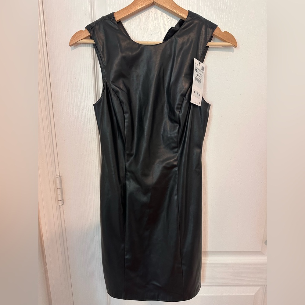 Zara Black Strapless Dress